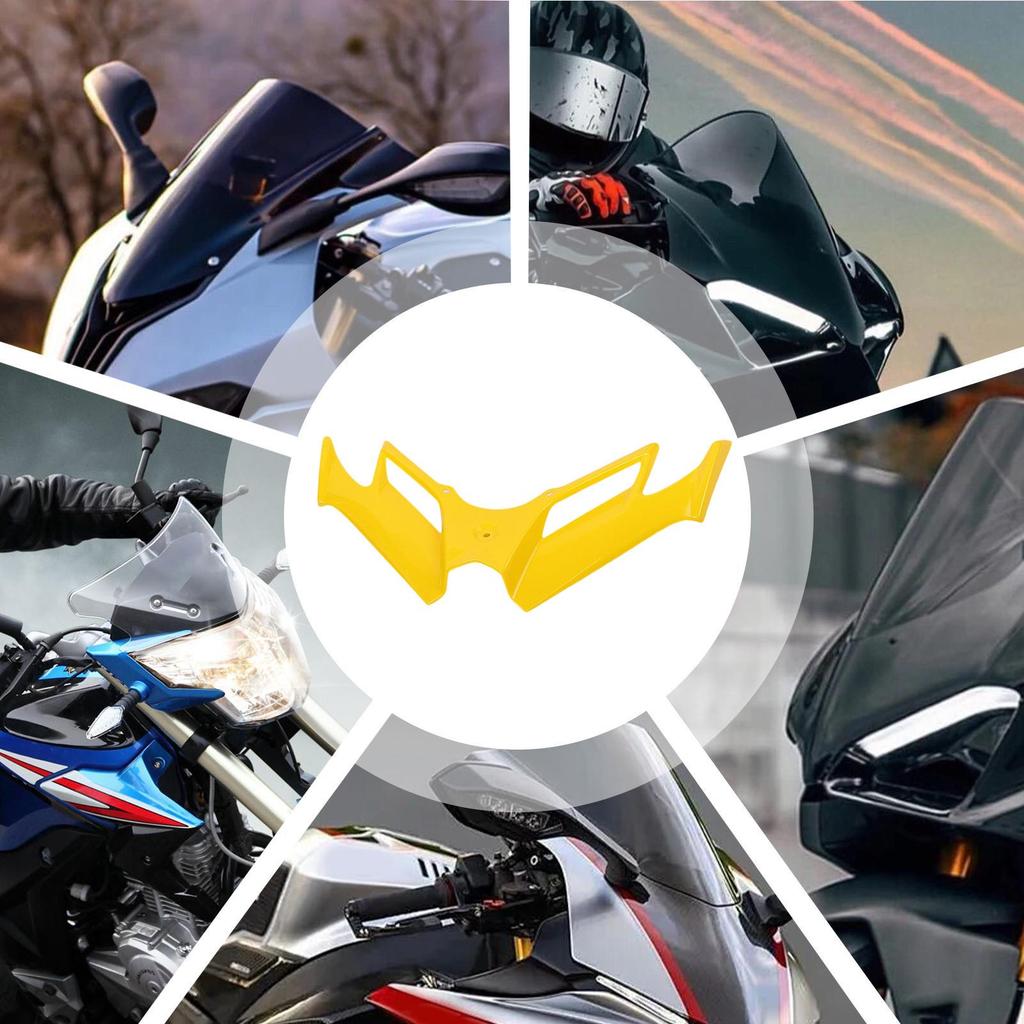 Skrzydła Owiewki Motocyklowej Boczne Osłony od Wiatru Rekinie Płetwy Owiewki Dzioby Ptaka Listwy do Modyfikacji Skutera Turystycznego Wyścigowego