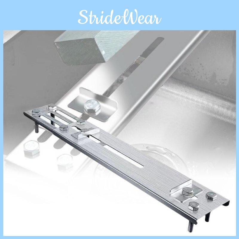 Versatile Non-slip Stainless Steel Sharpening Rack With Natural Sharpening Stone