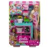 Barbie - coffret fleuriste - poupée mannequin - dès 3 ans