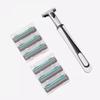 Universal Two-layer Manual Razor, Beard Knife, Double-blade Blade, Men's Shaving, Beard Knife