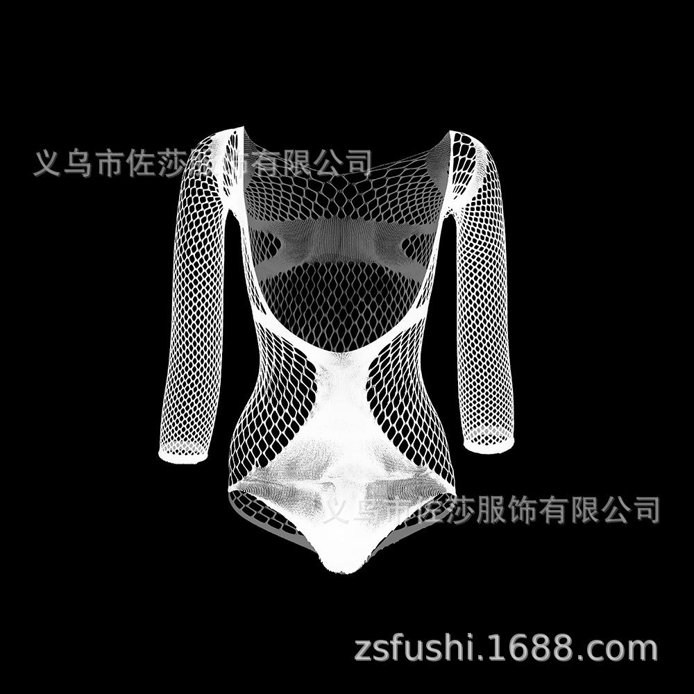 European and American foreign trade factory direct sales of sex underwear, sexy net clothes, one-piece stockings, cut-out tight-fitting clothes,...