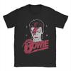 DDavids Bowied Casual Tees Crew Neck Clothes Printed Tshirt Oversized T Shirt Gothic Round Neck Cotton Tops New Casual T Shirt