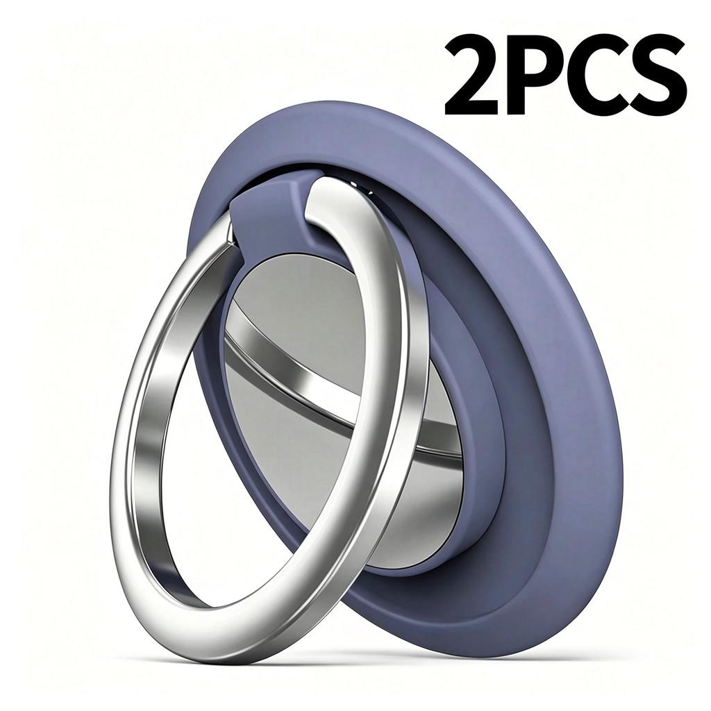 1PC Finger Ring Holder Stand Grip 360 Rotating For Mobile Phone Car Magnetic Mount Phone Back Sticker Pad Unniversal Bracket