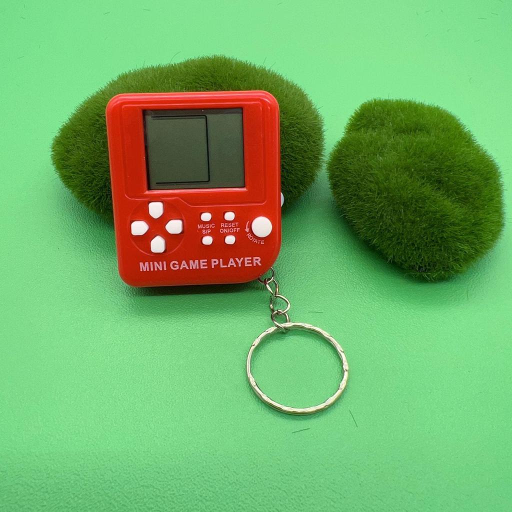 Mini Tetris Handheld Game Console Keychain