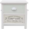VidaXL Bedside Table In French Style 2 Pcs Wood