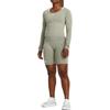 Under Armour Logo Print Fitted Short Sleeve Crewneck Sweatshirt Women sweatshirt Gray 1379150-504