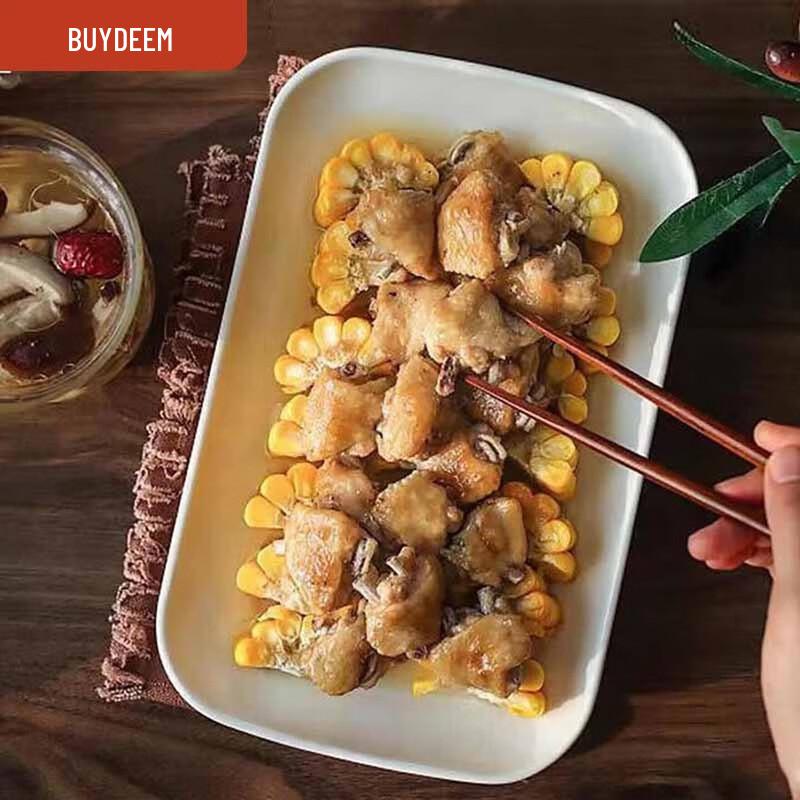 Buydeem 36cm Ceramic Steaming Plate