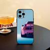 Pink S-Sports C-Car Rear Pattern   Phone Case Silicone Soft For IPhone 17 16 15 14 13 12 11 X XR Plus Pro Max Plus