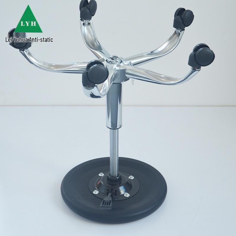 Anti-Static Adjustable Height Lab Stool with PU Foam for Long Sitting Comfort