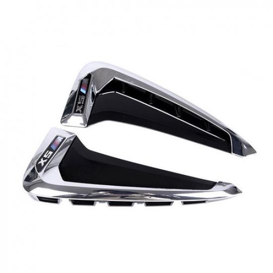 For 2014-18 BMW F15 X5 Side Marker Fender Air wing Vent Trim XDrive