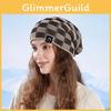 Knitted Cap Winter Women Men Fleece Lined Casual Outdoor Activities Supplies