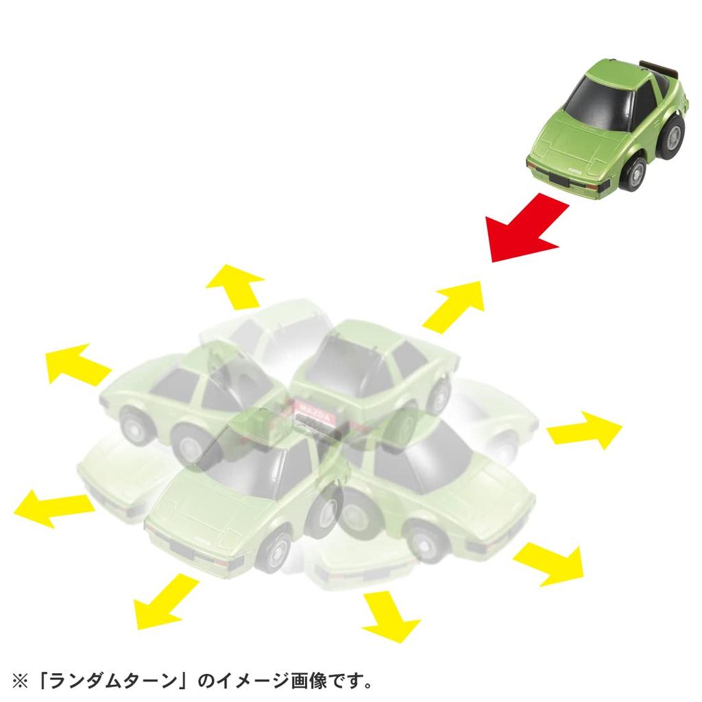 ChoroQ Mazda First Edition Bonus ChoroQ Coin Included Toy Awards 2022 Action Toy Category Grand E-08 RX-7 (SA22C) [Japan Prize]