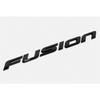 Gycsn9 New Style 3D ABS For Fusion SE Chrome Gloss Black Emblem Badge Nameplate Decal