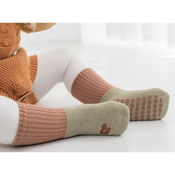 Set de 3 piese șosete mini animal cu nervuri Bevenys pentru copii, produse coreene pentru bebeluși