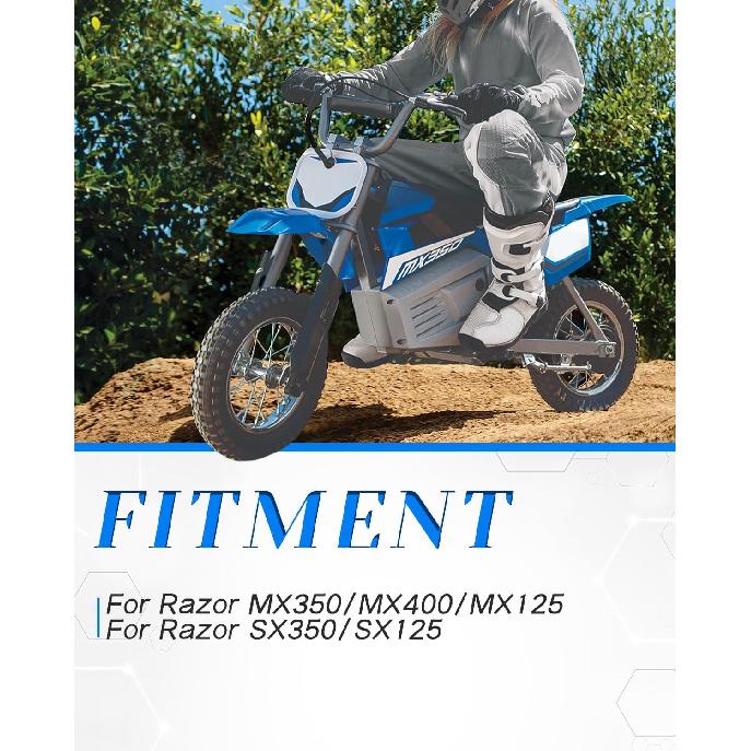 MX350 Electric Dirt Bike Kickstand Stable Bike Side Stand for Razor MX125, MX350, MX400, SX125, SX350