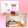 Mini Knitting Hats with Sunglasses Cute Mini Goose Outfits Soft Knit Hat Sunglasses Decorations for Magnetic Goose Statue Small Pets