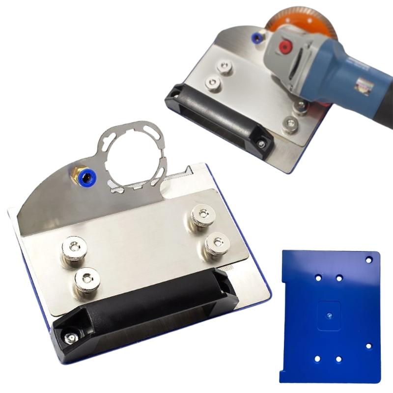 Angles Grinders Stand Plate for Tile 45° Chamfer Cutting Angles Grinders Stand Grinders Holder 45 Degree Chamfer Bracket