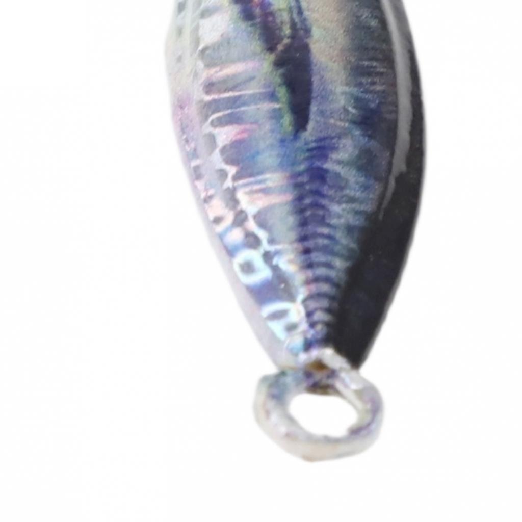 Lifelike Action Bait Metal Spoon Jig Sinking Fishing Lure Fast Sinking Design