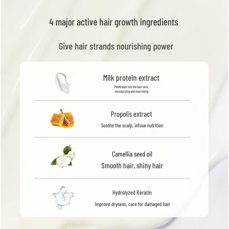 SOMANG Milk Protein Silicone-Free Shampoo 500ml