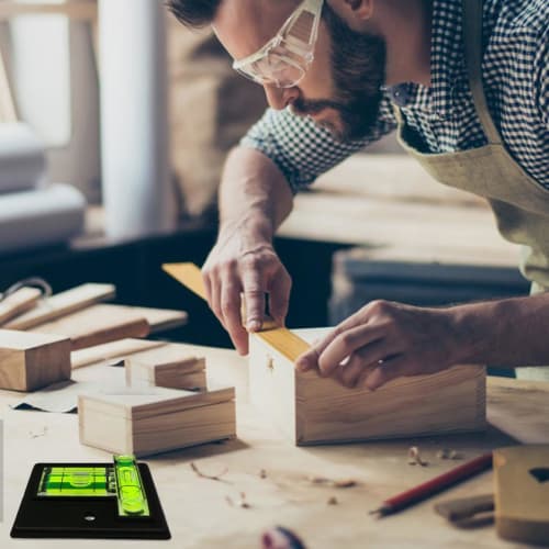 [New for 2023] Level, Mini Level Tool, T-Shaped Level, Pocket Level, Horizontal/Vertical 45 Degrees, Compact, Waterproof, Compact Inclination Measurem