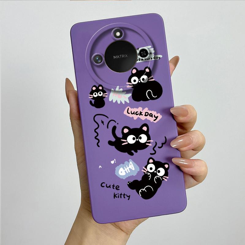 For Honor X9C Smart Phone Case X9cSmart Soft Silicone Funda Sweet Painted Fashion Cartoon Protective Capa Lovely Printing Cover