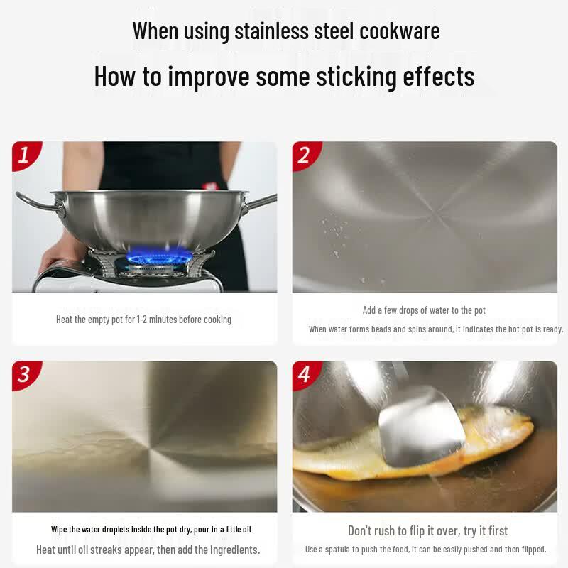 Zwilling 304 Stainless Steel Wok