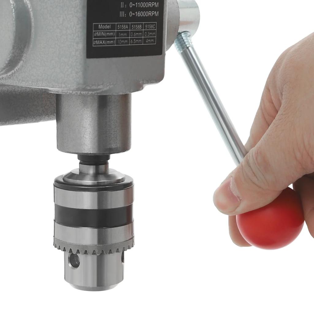 Portable Jewelry Drill Press Adjustable Speed (0-16,000 RPM),Bench Top Drill Press Variable Speed,for Metal Wooden Jewelry DIY