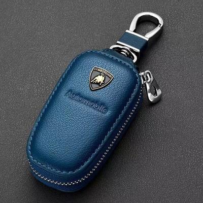 Leather Car Key Bag Multifunction Organizer Wallet For Lamborghini LP570 LP610 Urus LP700 LP770 Gallardo Aventador Accessories