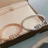 Head and Tail Snake Bone Open Bracelet Light Luxury Snake Head Stretch Stacking Bracelet