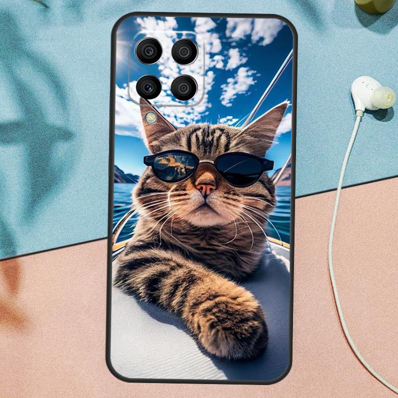 Kitted Cats Cute Case For Samsung Galaxy M54 M14 M34 M13 M53 M56 M52 M32 M16 M11 M21 M31 M35 M12 M15 M36 M55