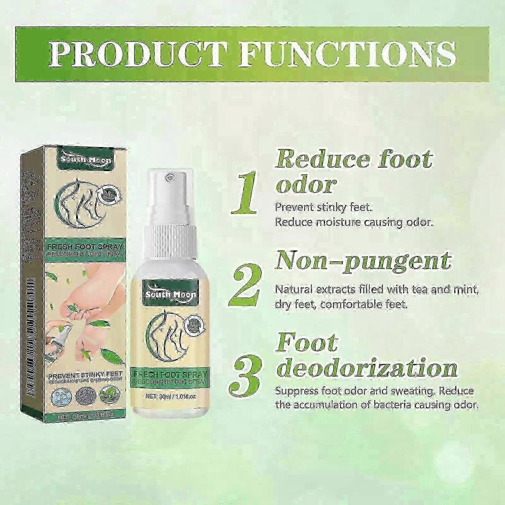Fresh Foot Spray - Deodorant and Skin - Care Solution