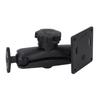 1.5 Inch Double Ball Mount Prevent Theft Aluminum Alloy Double Socket Arm with C Size Ball for Tablet Fish Finder