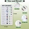 Reusable My Chores Checklist Task Board Daily Schedule Planner Memo Chore Chart Kid Responsibility Behavior Self Discipline Card
