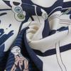 POBING 30% Silk 70% Cashmere Scarf Women Tech City Print Square Scarves Wraps Hand Rolled Bandana Big Hijab Female Foulard 135CM