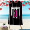 1pz Telo da Spiaggia del Juventus Football Club, Perfetto per Attività all'Aperto e Viaggi Estivi, Come Regalo per Feste