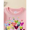 European sizes Kids Sweatshirts, Girls' Autumn Winter Orange Slice Splash Print Long Sleeve Round Neck Sweatshirt, Casual Daily Wear.