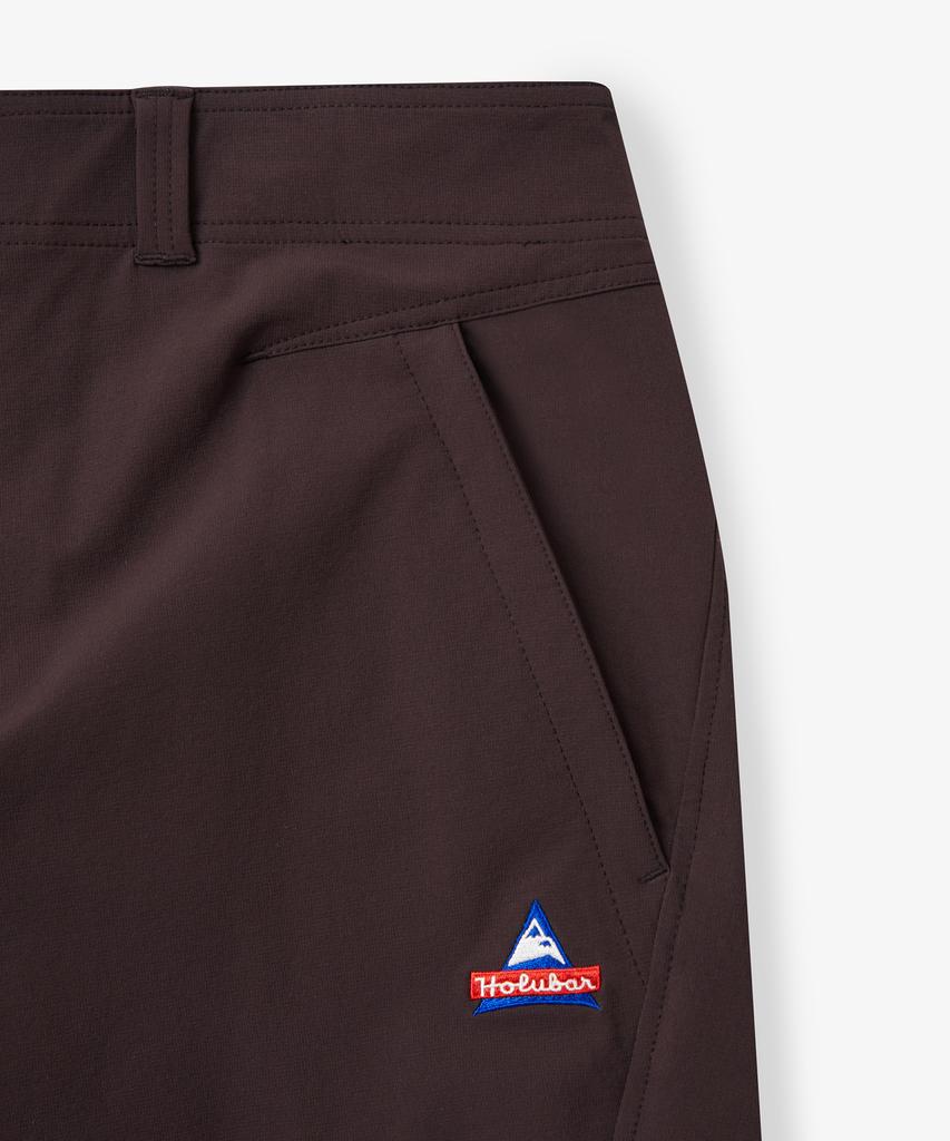 Holluba Mountaineering Slim Fit Pants Burgundy