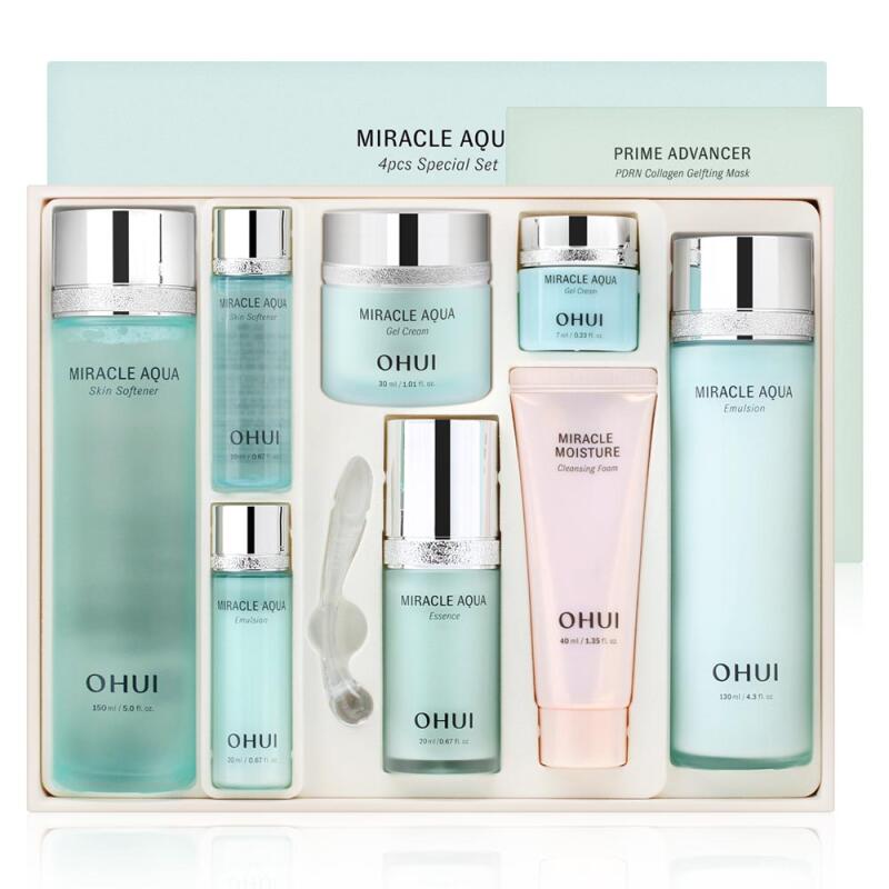 Специальный набор из 4 средств Ohui Miracle Aqua (сумка)