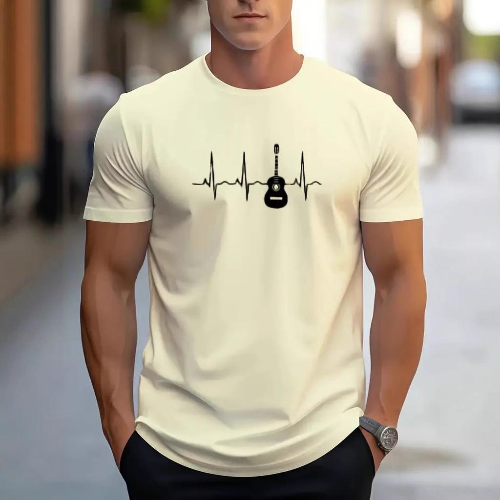 Men's 3D Printed T-Shirt Short Sleeve O-Neck Pullover Casual Top