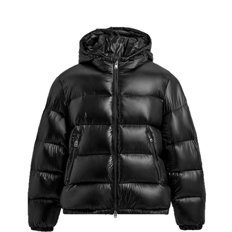 Mens Hooded Padded Winter Cotton Coat Thick Casual Warm Zip Outerwear