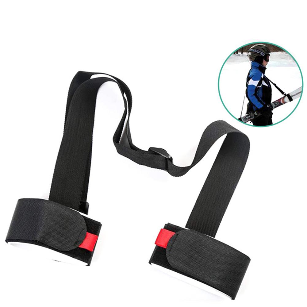 Adjustable Ski Boards Straps Storage Wraps Ties Gear Ski Fastener Tapes Winter Sports Accessories For Outdoor Ski Poles Boards Carrying