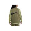 Nike Fleece Winter Vest With Embroidered Logo, Stand-Up Collar Men Tops Green DQ4899-222