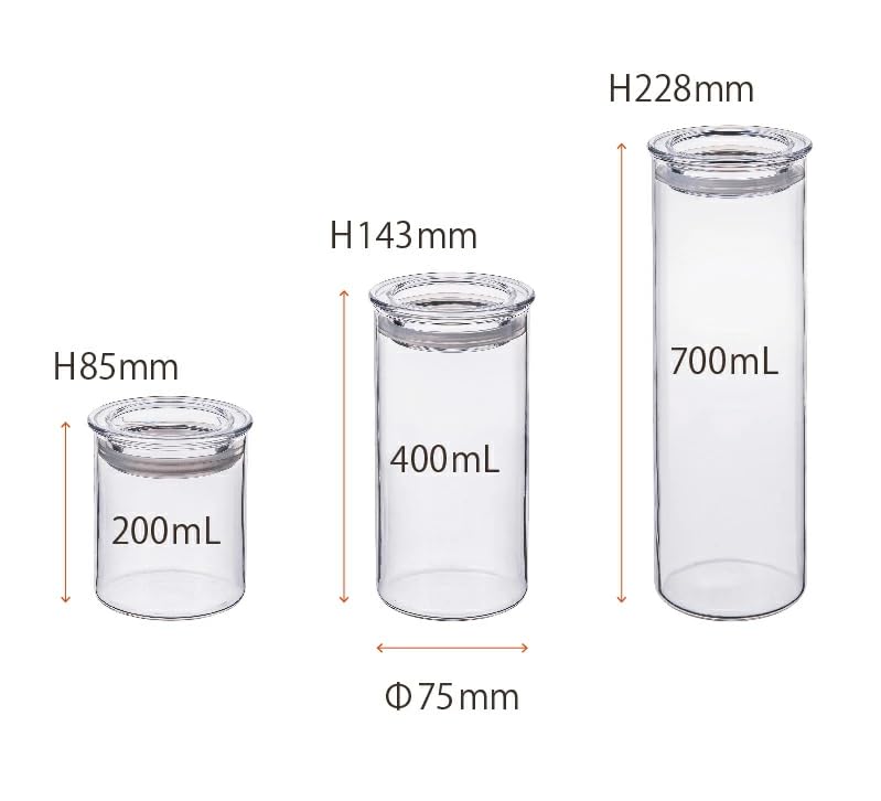 HARIO Skinny Canister 700ml SCN-700T