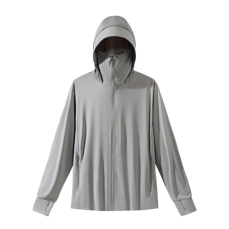 UPF50+ Ice Silk Sun Jacket: Lightweight, Breathable, UV Protection for Men & Women