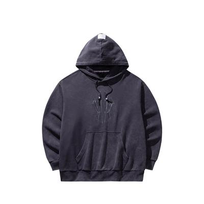 Anta Kyrie Serie Retro Bestickter Hoodie Unisex Hoodies Lila 172531702R-5