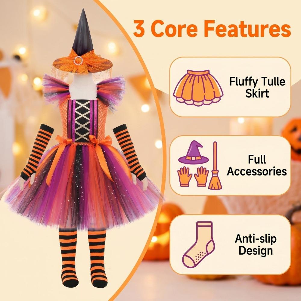 Halloween Themed Kids Clothing Set, Costume Outfit for Boys and Girls