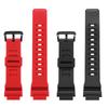 18MM Silicone Watch Strap for Casio WS-1400H/1300/1700H W-737H Sports Resin Silicone Watch Strap Accessories for Men's Bracelets