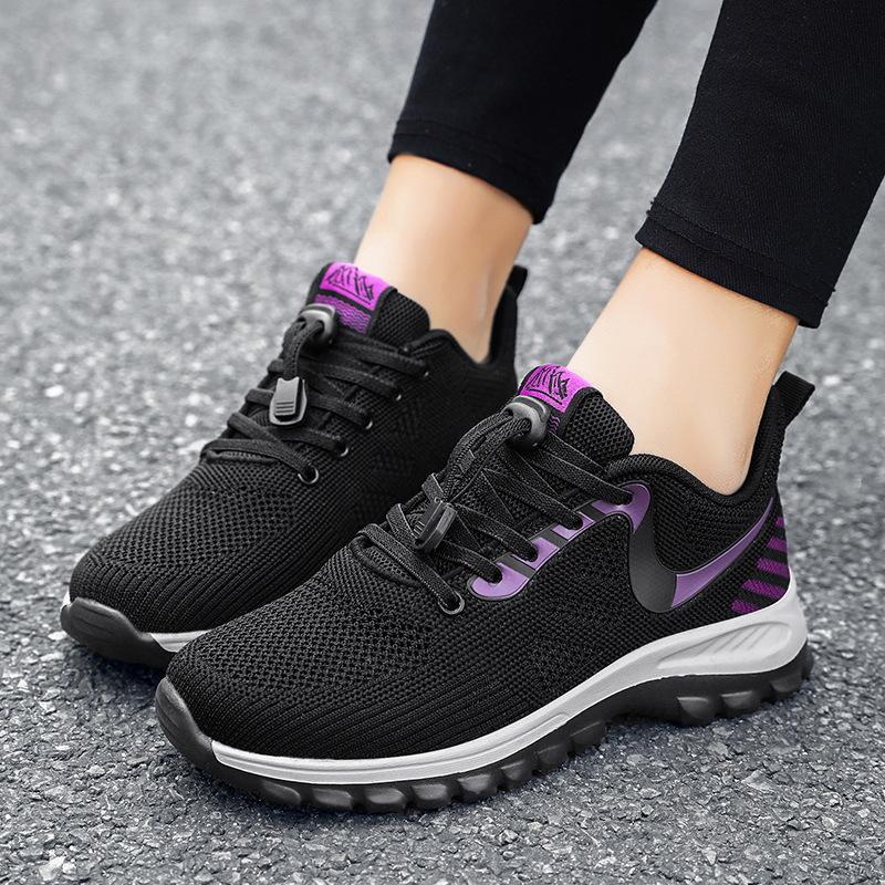 Zhang Kaili Elderly Shoes Women's Genuine Spring and Autumn Breathable Mother Shoes Middle-aged and Elderly Non-slip Soft-soled Sports Walking Shoes