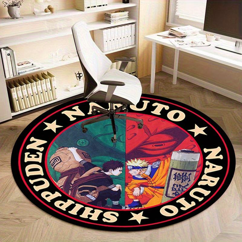 1pc Naruto Shippuden Outdoor Round Carpet for Home Office Gift Decorative Rug MatRC2780