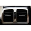 Silver Titanium Back Row Air Outlet Vent Cover Trim For Benz 2007-2014 C-Class